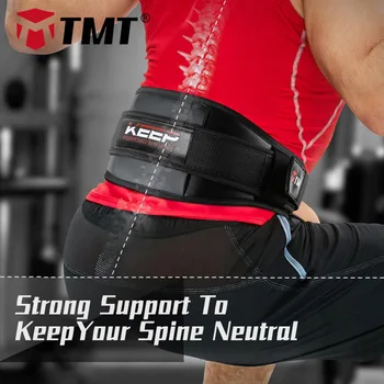TMT vzpieraní Pás oporu pre Chrbát, Pás Pásu pre Telocvični Hmotnosti Fitness, Powerlifting Činky Školenia Bedrových a Ťažké Cvičenie