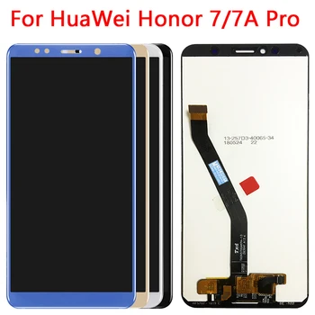 Pôvodné AUM-L29 LCD Pre Huawei Honor 7A Pro LCD Displej S Rámom Pre Česť 7C Dotykový Displej ATU-LX1 Digitalizátorom. Montáž