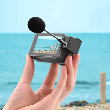 Audio Adaptér Náhrada za DJI OSMO Akcia Mikrofón s 3,5 mm / USB-C Audio Adaptér, Externý Mikrofón Príslušenstvo
