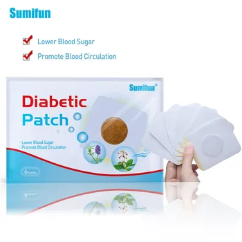 60pcs Diabetes Patch Zníženie Vysokej hladiny Cukru v Krvi, Zvýšenie Inzulínu Chudnutie Patch Spaľovanie Tukov Nálepky Stabilizuje Blod Cukru Omietky
