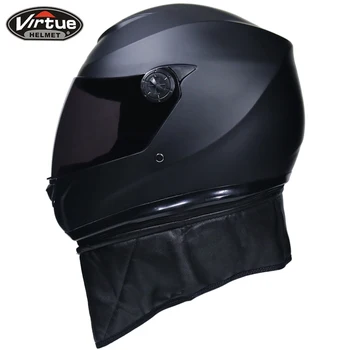 Dvojité zrkadlo zimné prilbu na motocykel prilba casco 