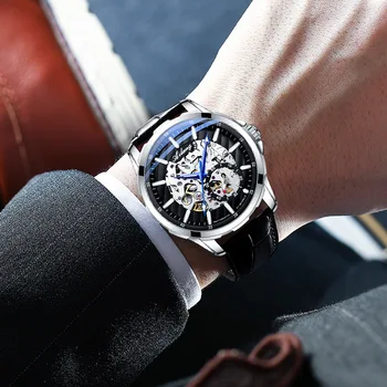 AILANG značky autentické 2020 nové Švajčiarske hodinky pánske mechanické hodinky automatic veľké dial tourbillon trend značky, pánske hodinky