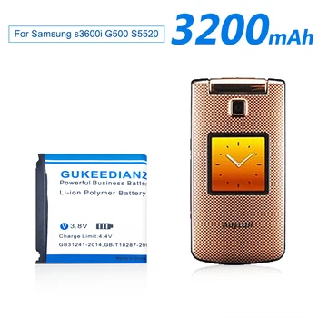 AB533640CC 3200mAh Nový Náhradný Telefón Batéria Pre Samsung G500 C3110C C3310C S3600C S3600i S3601C S5520 S6888 S3930C