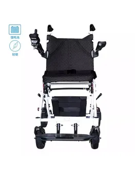 Najpredávanejšie elektrický invalidný vozík, hmotnosť 18 KG skladacie inteligentné ovládanie elektrické vypnúť vozík môže byť vykonané na rovine