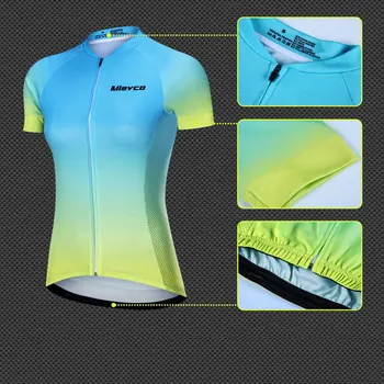 Nové 2020 Žltá Mieyco cyklistického tímu jersey 5D cyklistické šortky nastaviť Rýchle Suché dámske Cyklistické oblečenie tím pro BIKE Maillot Culotte