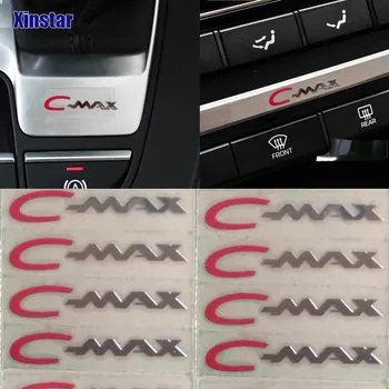 5pc 10pcs Nehrdzavejúcej Ocele Auto Spätné Zrkadlo Nálepka Pre Ford Cmax C-MAX