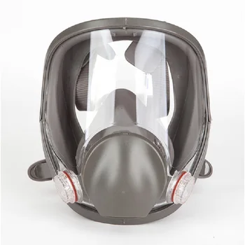 15 v 1 Plnú Tvár Plynové Masky Kyseliny na Ochranu Maľovanie Chemického Laboratória Priemyselnej 6800 Bezpečnosti Masku, Respirátor s 6002 Filtre
