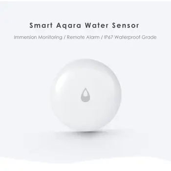 Aqara Zigbee Bezdrôtových Senzorových Povodňovej Vody Vyteká Alarm, Vodotesný IP67 Diaľkové Cantrol Smart Home Práce S Xiao Mijia Homekit