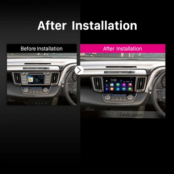 Seicane Android 10.0 Auto Stereo Prehrávač pre Toyota RAV4 Pravej ruke jazdy 2013 2016-2018 Podporu DVR Zadná Kamera, monitorovanie tlaku v pneumatikách