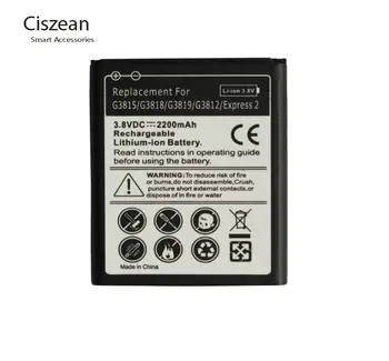 Ciszean 1x 2200mAh EB-L1L7LLU Náhradné Li-ion Batéria Pre Samsung Galaxy Express 2 G3815 G3818 G3819 G3812 i939 i9260 I9268