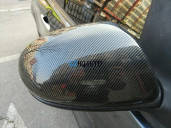 HengFei auto príslušenstvo pre Mazda 2 Mazda 3 Mazda 6 (Carbon fiber spätne zrkadlo kryt Zrkadla na bývanie Bez zapnutia svetiel