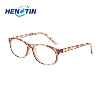 HENOTIN Unisex Retro Okuliare na Čítanie Plastového Rámu (Diopter 0~+600)