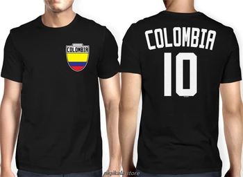 Nové Módne Tričko Mužov Letné Štýl Tričko Kolumbia Soccers Futbalista Sporter Erb Countryprint Vlastné Tričko