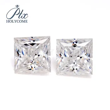 5.5X5.5mm 2020 hot predaj HRA veľkoobchod D VVS1 princezná rez voľné moissanite dodávateľa diamond factory priamej dodávky predaj