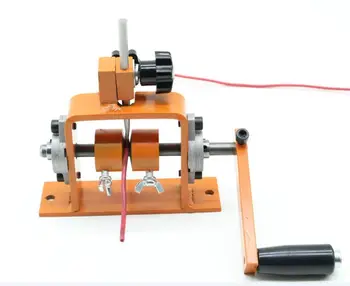 Doprava zadarmo Príručka debarking drôt stripping stroj vhodný pre 1-24mm medený drôt stripping stroj s náhradné žiletky