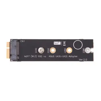 M. 2 NGFF SSD do 18 Pin SSD Adaptér pridať na kartu Asus UX21E UX21A UX31 UX31E TAICHI21 TAICHI31 ZenBook SSD