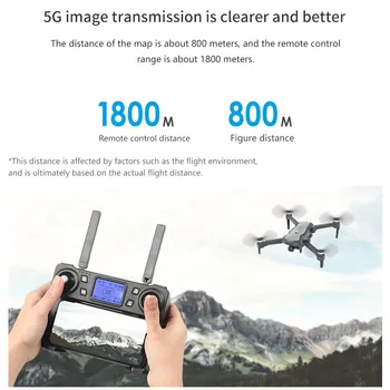 2019 NOVÉ K20 Drone S 4K Kamera Dual GPS Jedno-Tlačidlo Návrat Bezhlavého Režime, Postupujte podľa Mňa Kruh Lietať RC Hučí hračky
