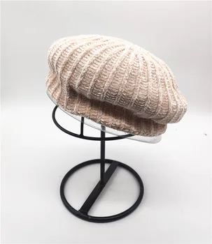 2020 zimné britských žien bežné menčester beret čiapky Jeseň pani dievča bavlna beret spp teplé Umelec tekvica klobúky Panama gorros