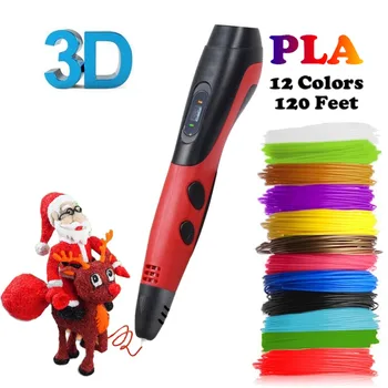 Dikale 3D Tlač Pero 6. Generácie ABS/PLA Vlákna DIY 3D Kreslenie Tlačiareň Pero Ceruzka Impresora 3D Imprimant Dieťa Dospelých Darček