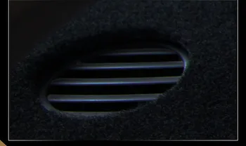 Pre Subaru Forester 2013 2016 2017 2018 Dashmat Auto-styling Accessorie Kryt Palubnej dosky Auta Dash Mat Koberec slnečník