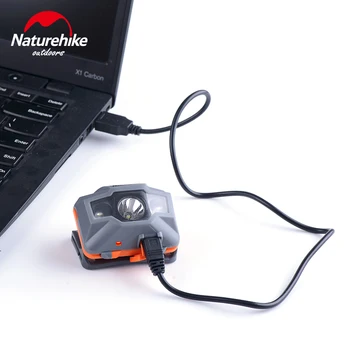 Naturehike USB nabíjateľné LED svetlomet nepremokavé svetlometu outdoor camping nástroje 3 v 1 baterky lampy stan svietidla