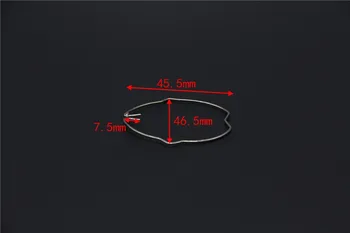 Vlastné Zachovaní Jar Krúžky Spona Klipy pre LED Žiarovka Držiteľov 45 mm vonkajší priemer