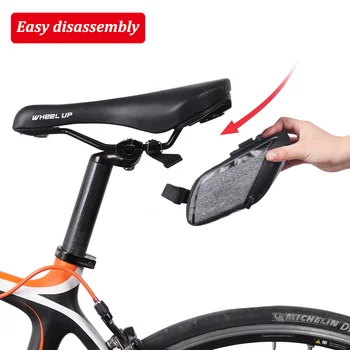 Rainproof Cyklistické tašky Reflexné Shockproof Cyklistická Taška Zadné Sedlovka Taška na Bike Príslušenstvo 3D Anti-deformácia Bicykli Sedlo Taška