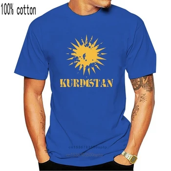 T-shirt letnej pohode klzké T-shirt bavlna krátky rukáv T-shirt Iraku Kurdistan Arbil Kurden tričko bežné Tee tričko
