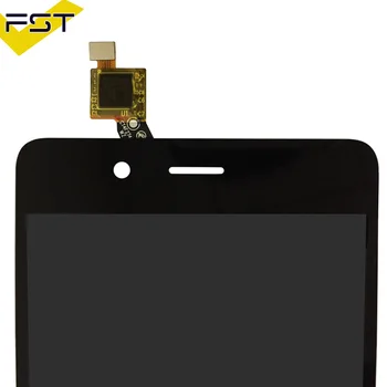 Čierna/Biela Pre BQ Aquaris X5 Plus LCD Displej+Dotykový Displej LCD Digitalizátorom. Sklenený Panel LCD Panel Tactil Pre X5 Plus Pantalla