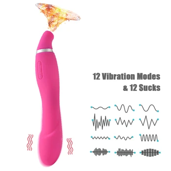 VETIRY Klitoris Bulík Vibrátor 10 Sacie 10 Vibrácií Sex Ústne Lízanie Stimulátor Klitorisu Bradavky Sania Sexuálne Hračky Pre Ženy
