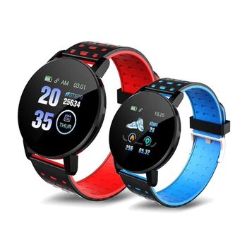 Smart Hodinky Android Bluetooth Pripojenie Monitora Srdcovej frekvencie Meranie Tlaku Fitness Sport Smartwatch 2020 Muži, Ženy, Deti PK M5