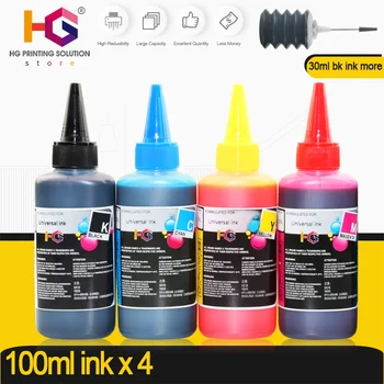 HG Náplň Ink Kit pre Epson pre Canon pre HP pre Brat Tlačiareň CISS Atrament a naplniteľné tlačiarne farebného atramentu