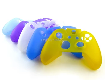 3ks/lot 10 farby, Mäkké Silikónové puzdro Gumové Ochranné Kože, puzdro Pre Microsoft Xbox jeden Radič