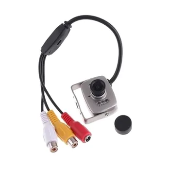 208C Mini Kamera, 120 Stupňov širokouhlý Objektív, 600TVL Mini Mikro Kamera FPV PAL/NTSC Nočné Videnie Monitorovanie Mini Infračervené Kamery