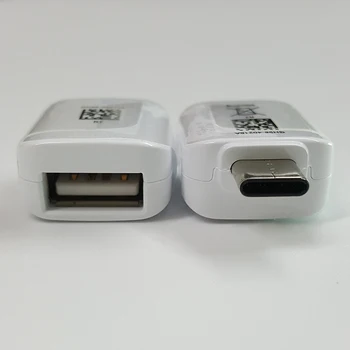 Typ C OTG USB napájací Adaptér USB Konektor pre Samsung Galaxy Note10/9/8 A90/80/70/71/60/51/30/31 S20 S10 S9 S8 C7/C9pro A8/9s M30s