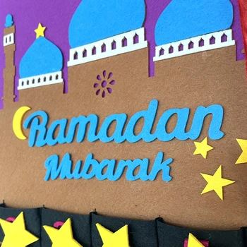2021 Najnovšie Ramadánu Mubarak 30 dní. Adventný Kalendár Visí Cítil, Časovač, Kalendár pre Deti, Darčeky Ramadánu Dekorácie Dodávky