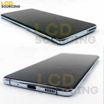 Originálne LCD AMOLED Pre Samsung Galaxy S20 G980 LCD Displej Dotykovej Obrazovky Montáž Nahradiť Pre Samsung S20+ PLUS G985 G985F LCD