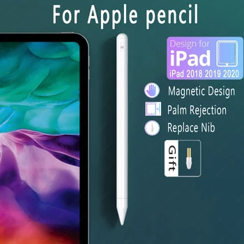 Pre Apple iPad Ceruzka pre Stylus Pen iPad Pro 11 12.9 2018 2019 2020 6. 10.2 7. 8. Generácia mini 5 Vzduchu 3 4 Palm Odmietnutie