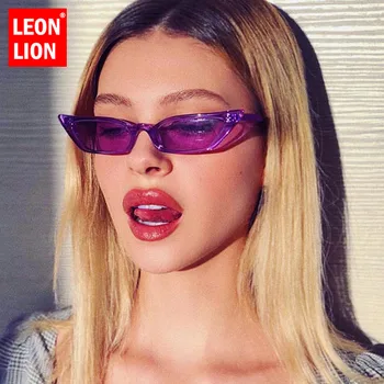 LeonLion 2021 Cateye Luxusné slnečné Okuliare Ženy Cukríky Slnečné Okuliare Pre Ženy Oculos De Sol Feminino Klasické Retro Glassesn UV400