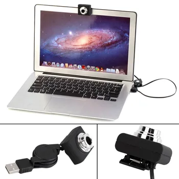 Najnovšie USB 30 M Mega Pixel webová Kamera Kamera Web Cam Pre PC, Notebook Notebook Klip