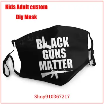 Čierne Zbrane Ohľadu na to, masque sk tissu lavable enfant handričkou tvár, masky, ochranné masky pm2.5 zábavné pattem tlač grimasa ghost