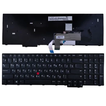 NOVÉ RU klávesnica pre notebook Lenovo Thinkpad E570 E575 E570C ruská Klávesnica čierna BEZ podsvietenia