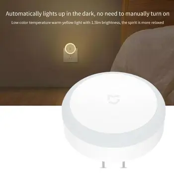 Xiao Mijia LED Nočné Svetlo Senzorové Dotykové Ovládanie LED lampa posteľ, Nočné Svetlo 0,4 W 1.5 LM 2400K Nástenné Svietidlo pre Spálne Obývacia Izba