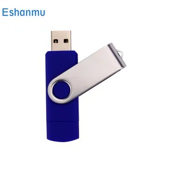 Nový Dizajn Eshanmu USB Flash Disky Swviel Externé Pen drive 64 GB 32 GB, 16 GB 8 GB 4 GB kvalitné Pendrives Tvorivé kl ' úč