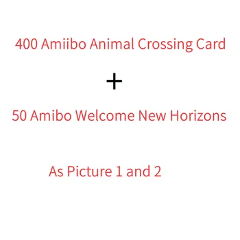 Nové 450pcs Štandardné alebo MiNi Animal Crossing Karty NS NFC Hry, Karty, Nastavte prepínač NS 3DS Carte Série 1 2 3 4