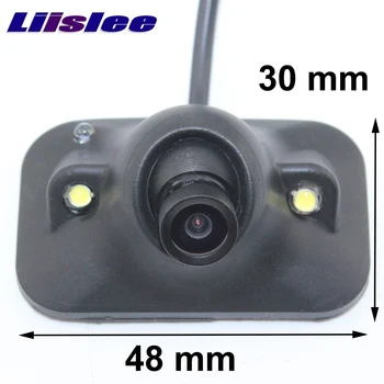 Liislee Intelliegnt Auto Svetelný Senzor Vpredu Vľavo, Vpravo Pohľad z Boku Fotoaparátu Blind Spot Fotoaparát Vodotesný IP67 s Automatickým Tlmením 2 LED