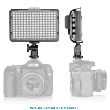 Neewer Stmievateľné 176 LED Video Svetlo s 2-Pack 2600mAh Li-ion Batéria a Duálny USB Nabíjačka Osvetlenie Držiak pre Canon,Nikon