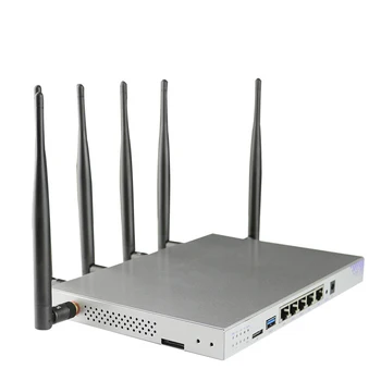 Vysoko Výkonný Wifi Router S Modem 3G, 4G S Slot Karty Sim 1200Mbps Openwrt Router 802.11 AC 4G Lte Router Podporu PPTP L2TP