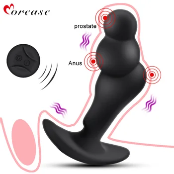 Morease Análny Sex hračky Bezdrôtové Diaľkové Hlásenie Prostaty Masér Mužov Análny Konektor Samec Masturbator pre Človeka Riti G-Spot Vibrátor