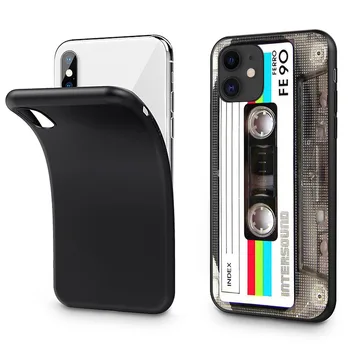 CASEIER Audio Pásky Fotoaparát, Mobilný Telefón púzdra Pre iPhone iOS Pro Max 11 12 X Mini XR XS Plus 6 8 7 6 SE 2020 5 5S Fundas Prípadoch